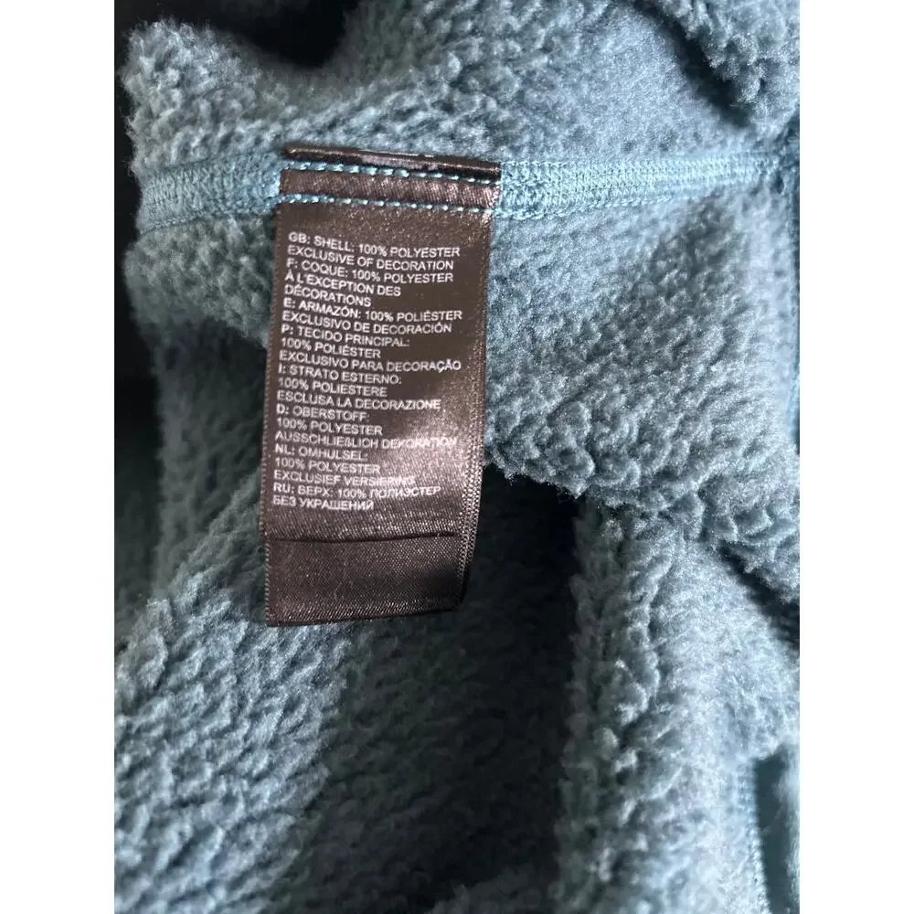 Men’s North Face Half-Zip Pullover, XXL, Blue, Minimalist Outdoor/Urban Styl